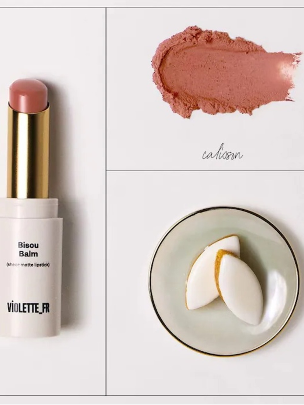 VIOLETTE_FR Bisou Balm Sheer Matte Lipstick Calisson - Picture 7 of 9